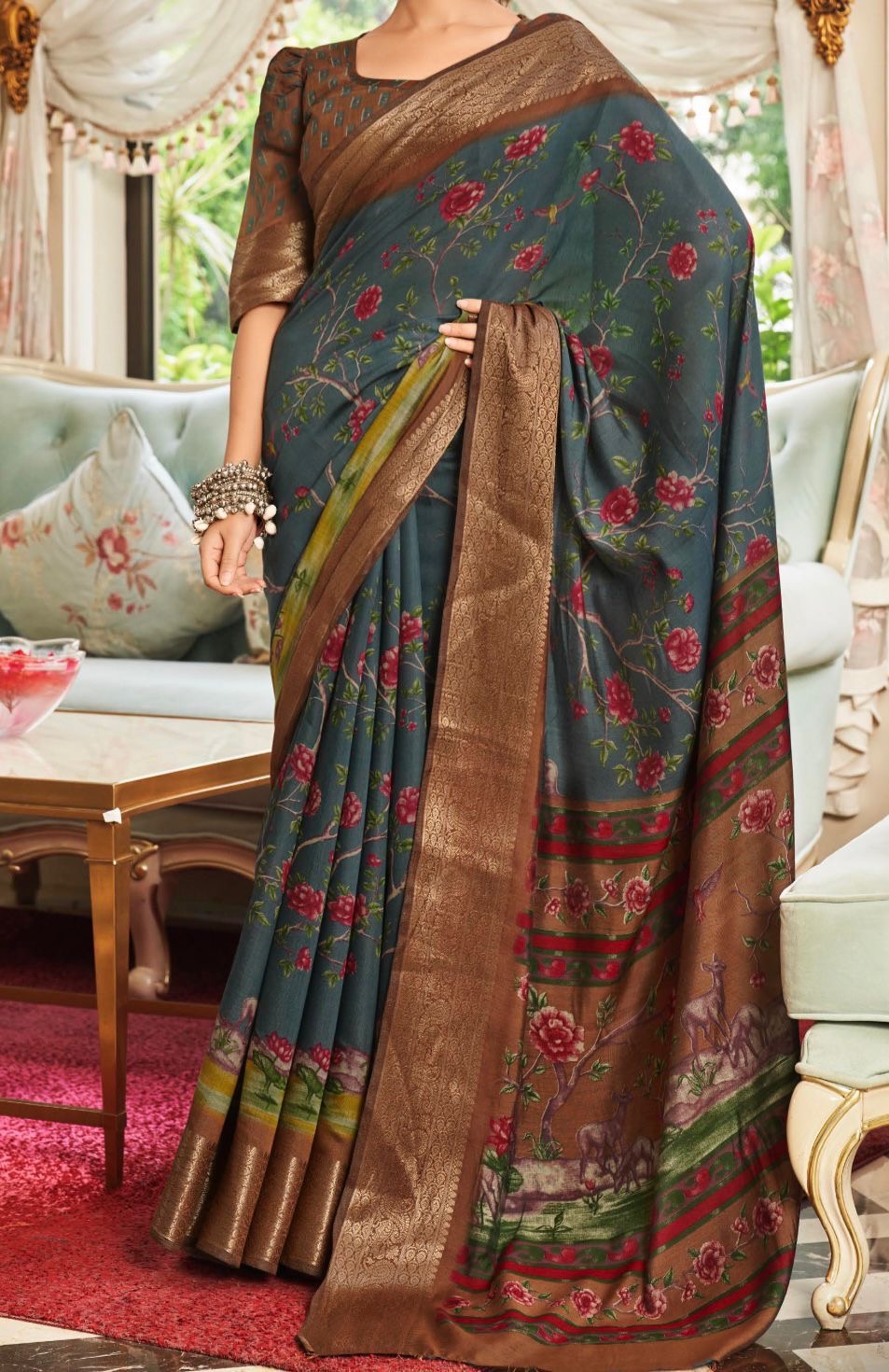 Cotton Kalamkari beauty