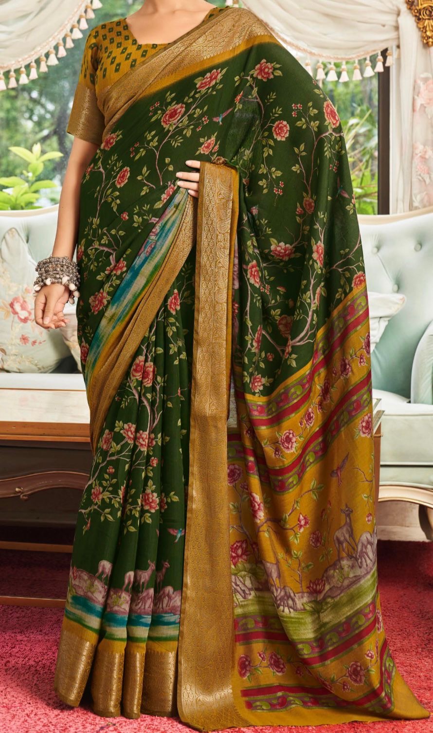 Cotton Kalamkari beauty