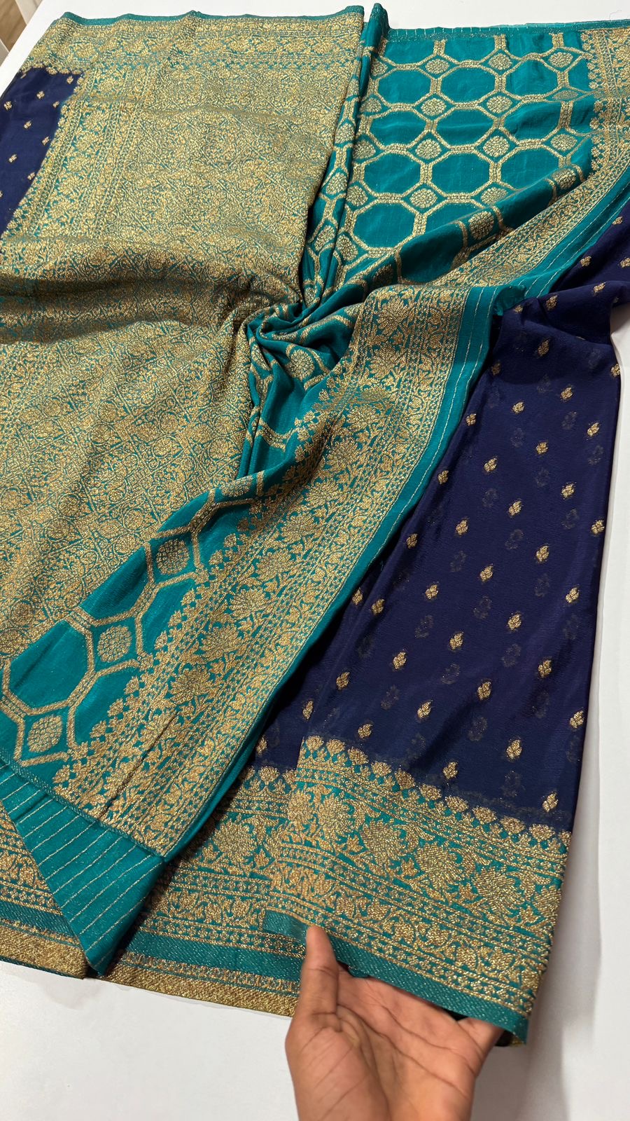 Khadi Georgette Beauty- VARAHI056