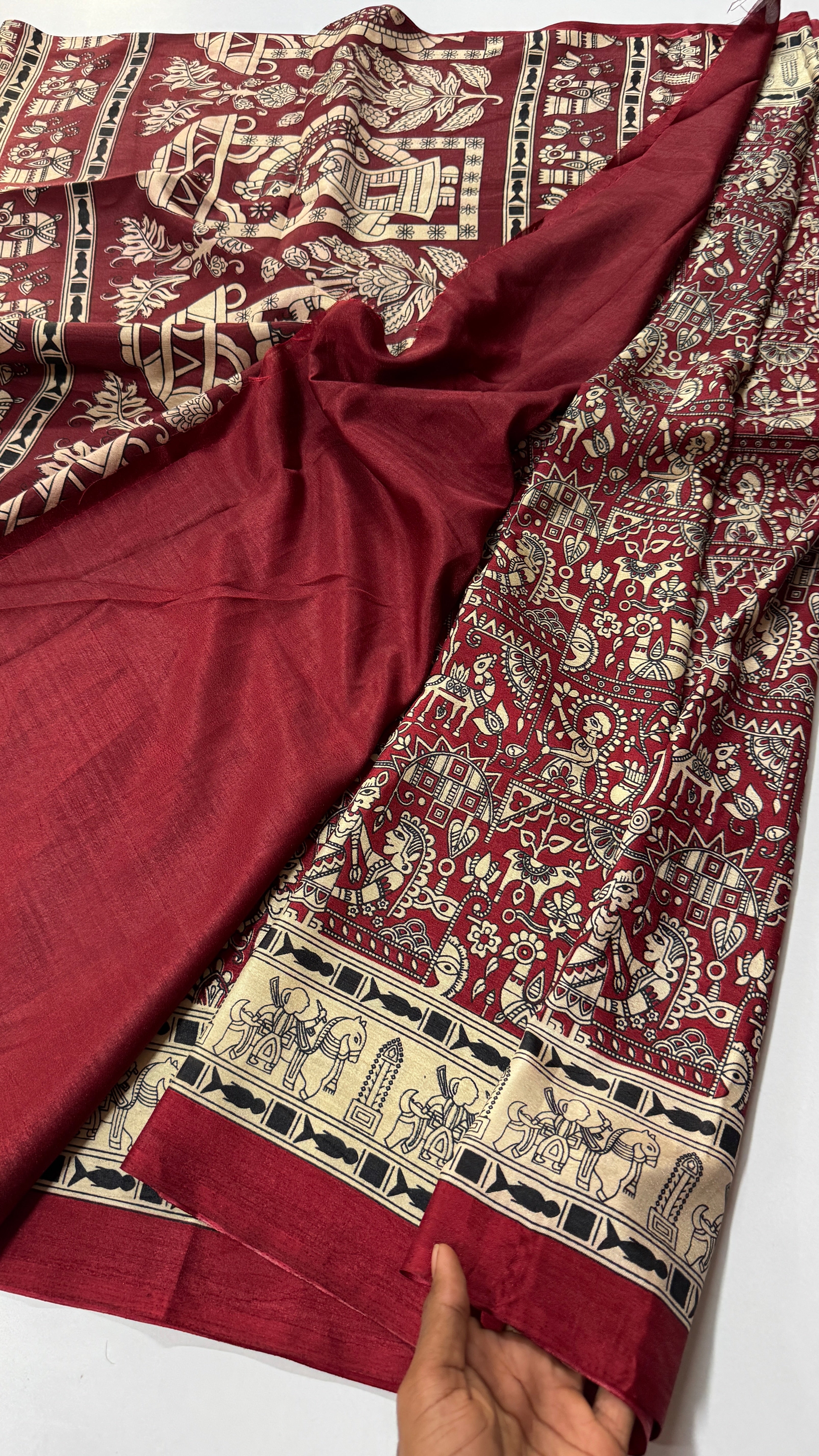 German Crepe Beauty Saree-VARAHI061