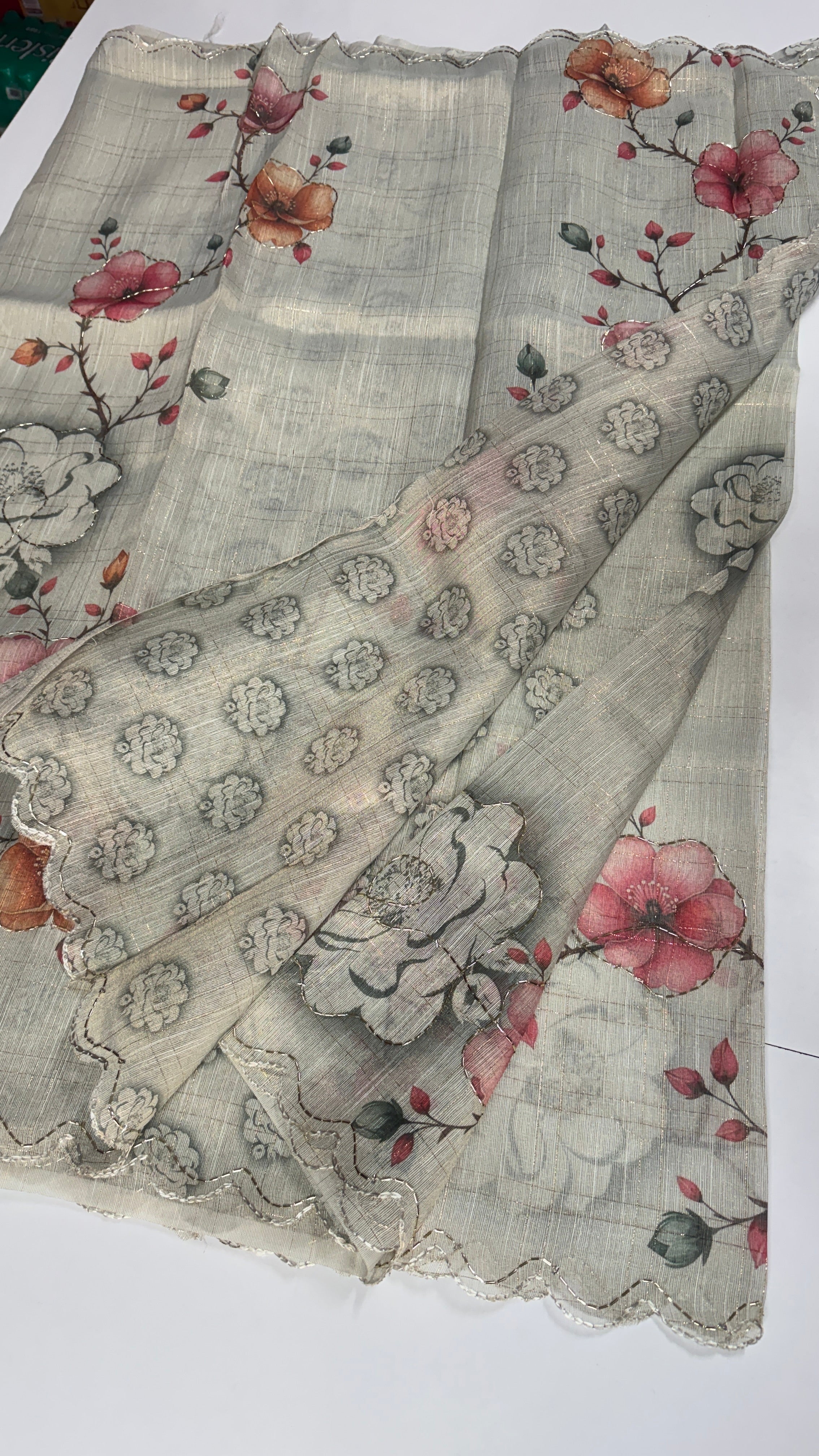 Party wear tissue saree- VARAHI069