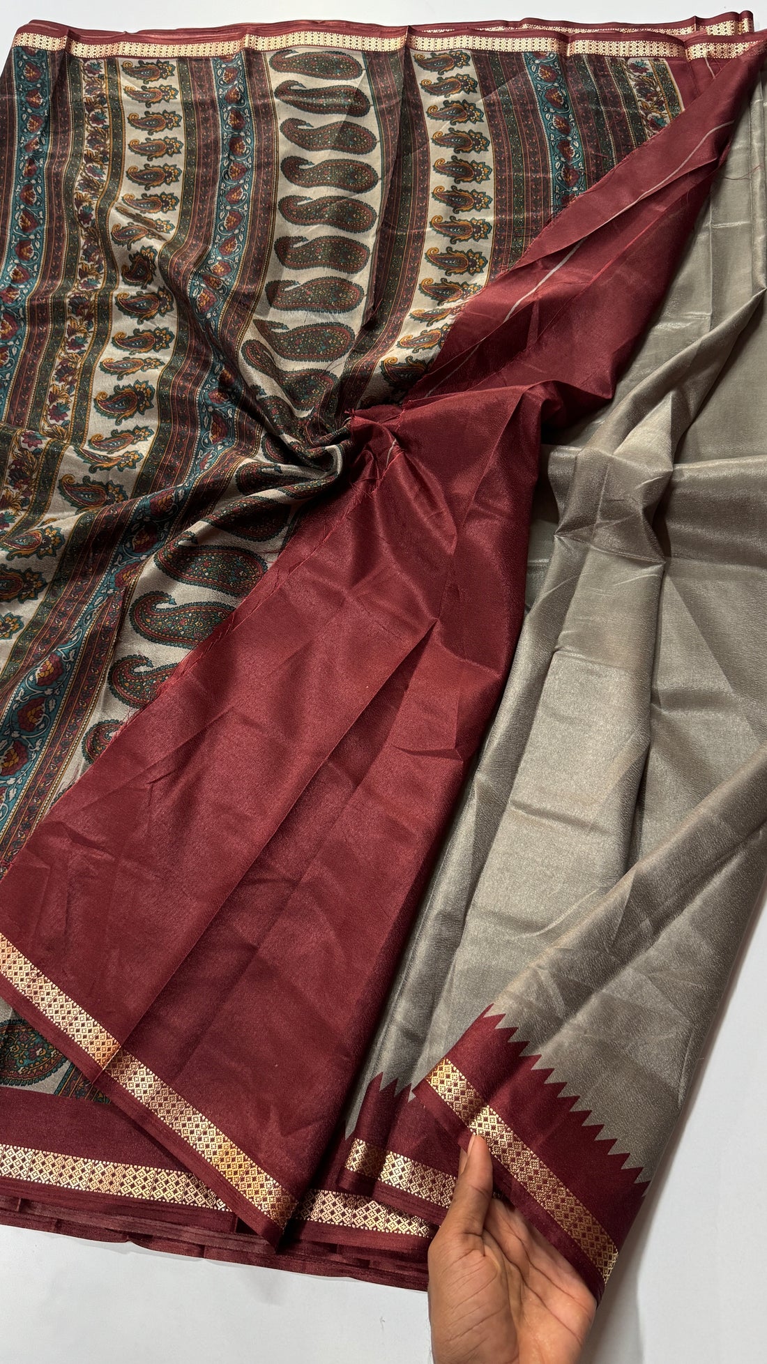 Crepe Silk saree-VARAHI080