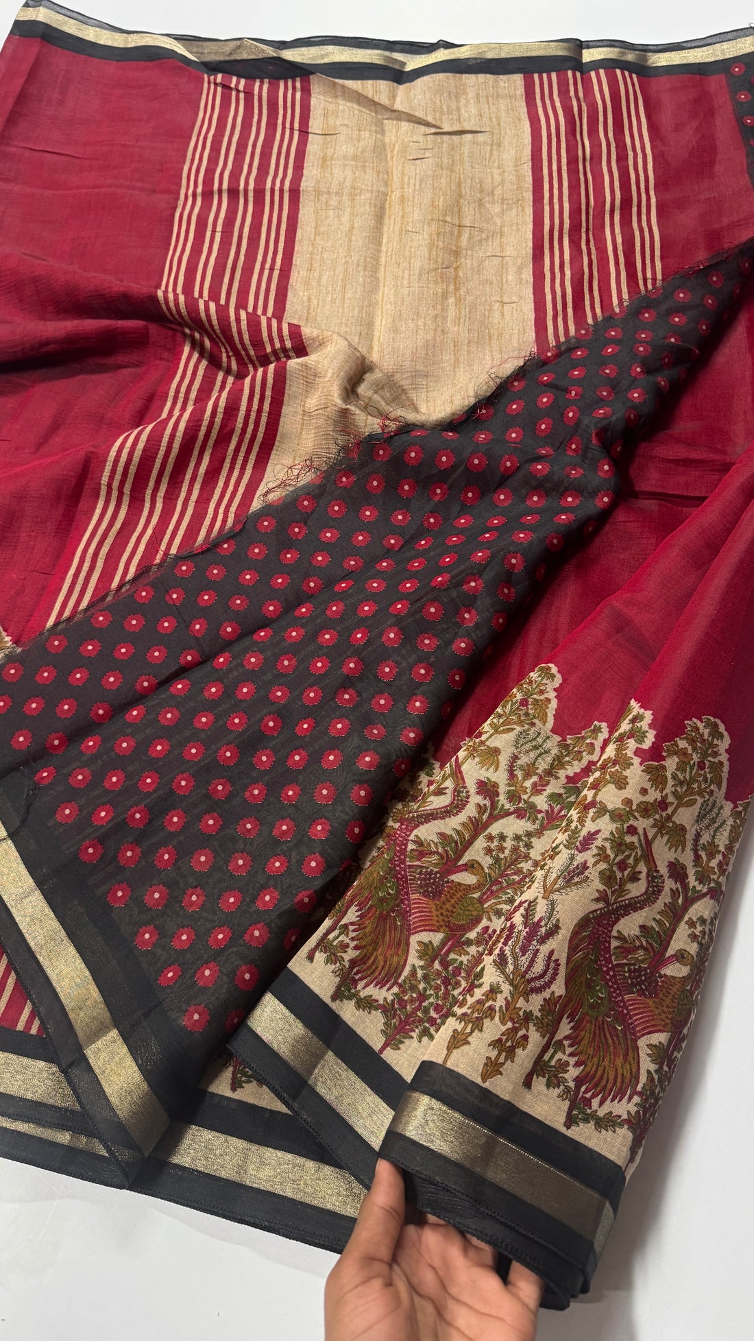 Muslin Cotton Saree-VARAHI103