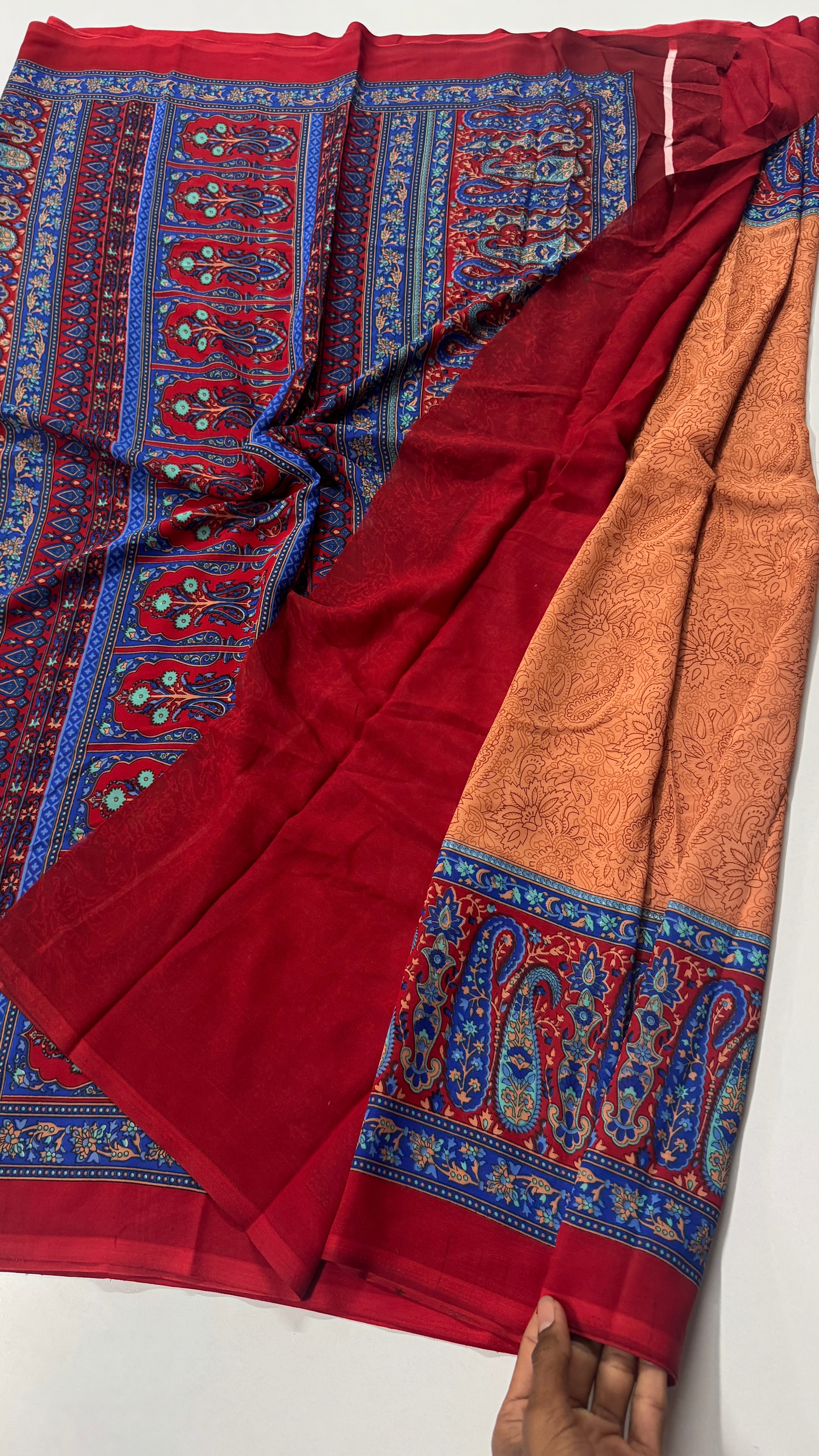 Casual Drape Chiffon Georgette Saree-VARAHI0104