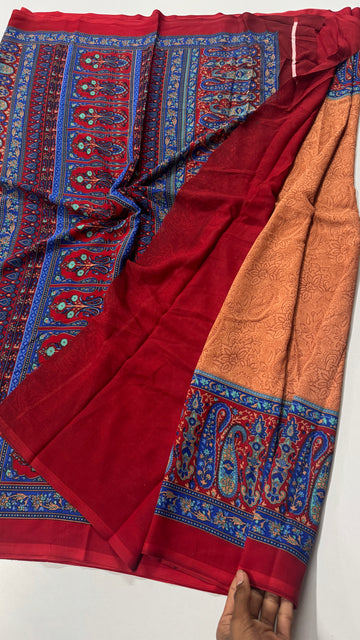 Casual Drape Chiffon Georgette Saree-VARAHI0104