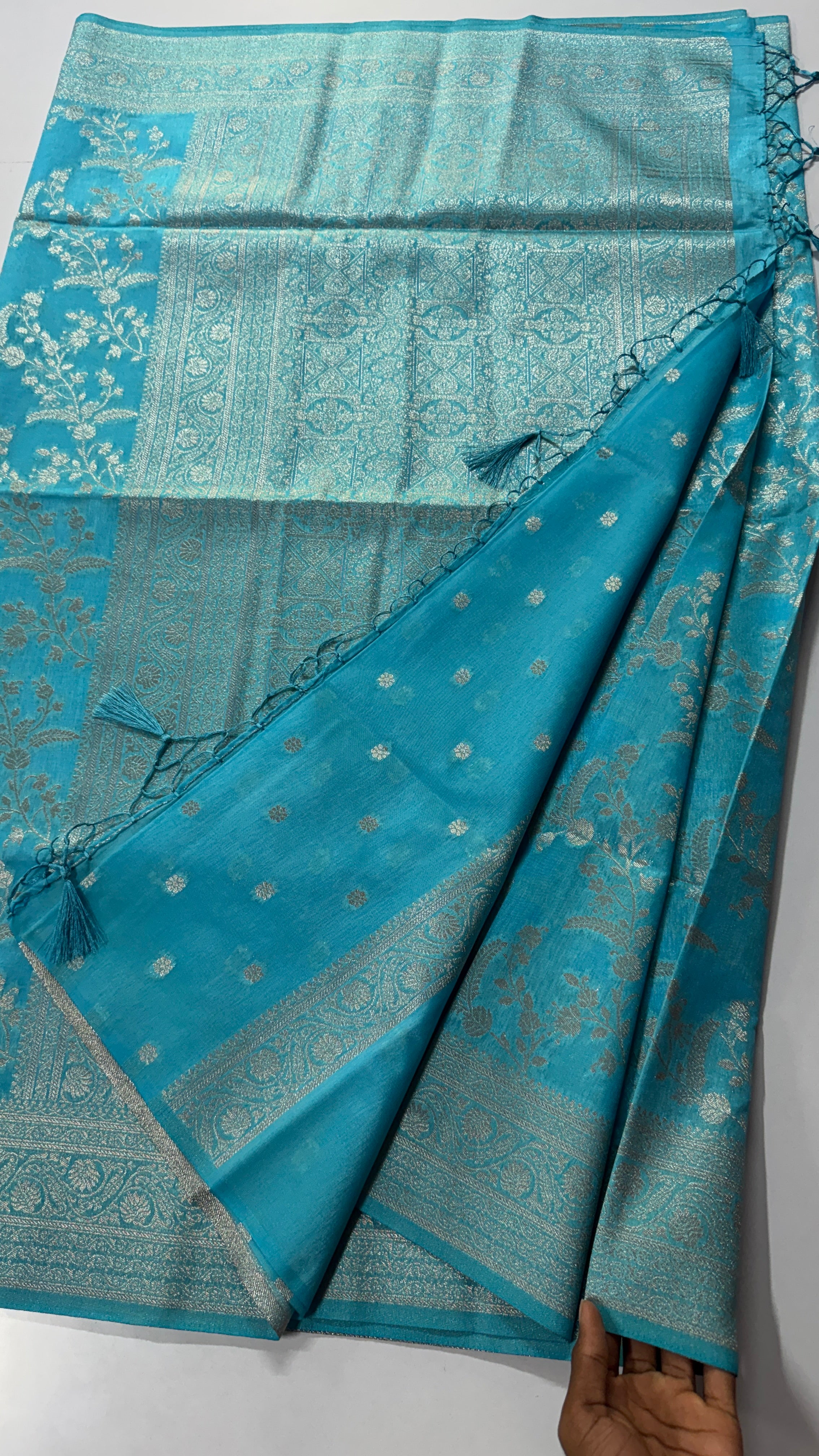 Georgette Jaal Saree-VARAHI107