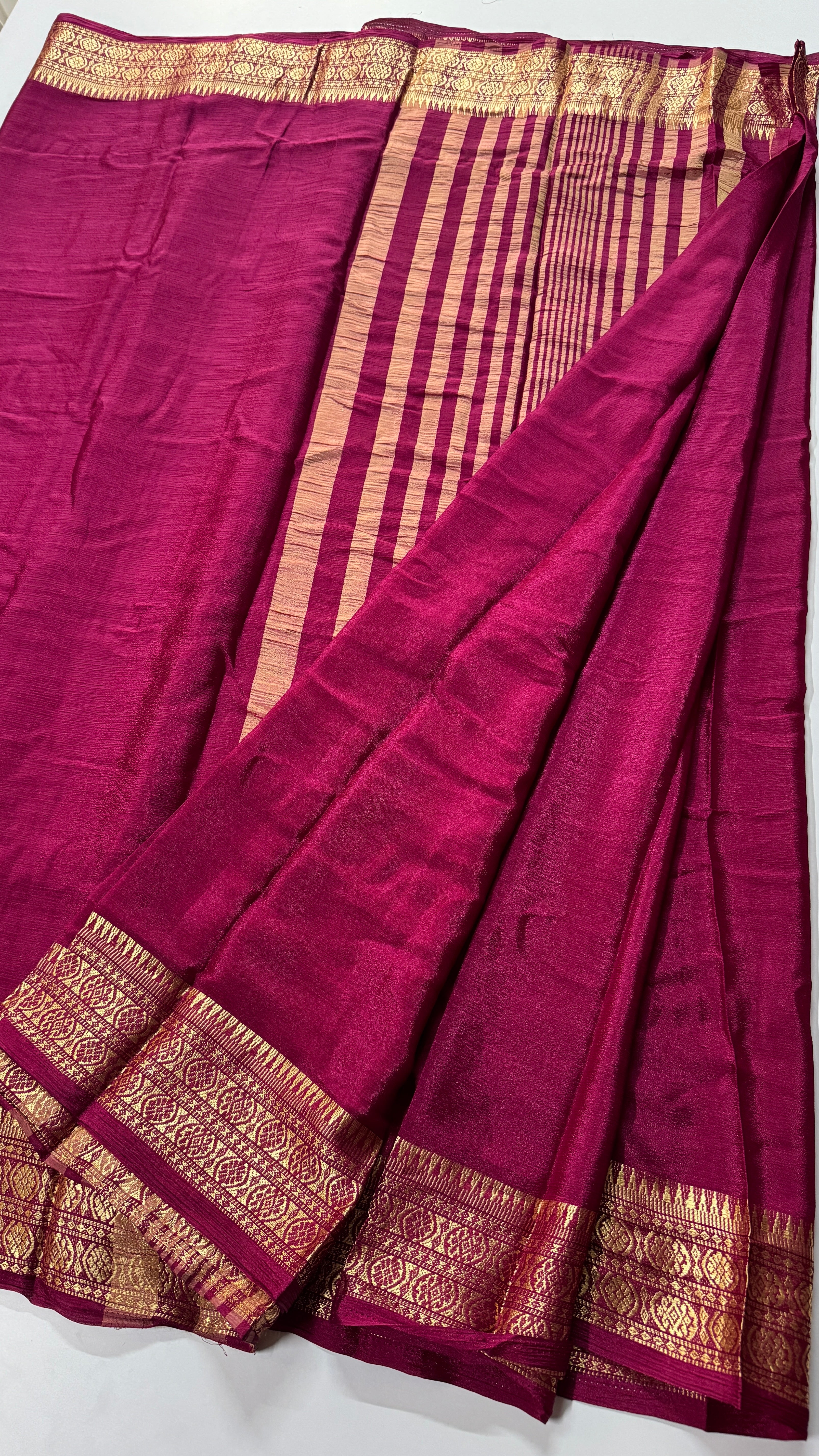 Mysore Crepe Silks with washable comfort