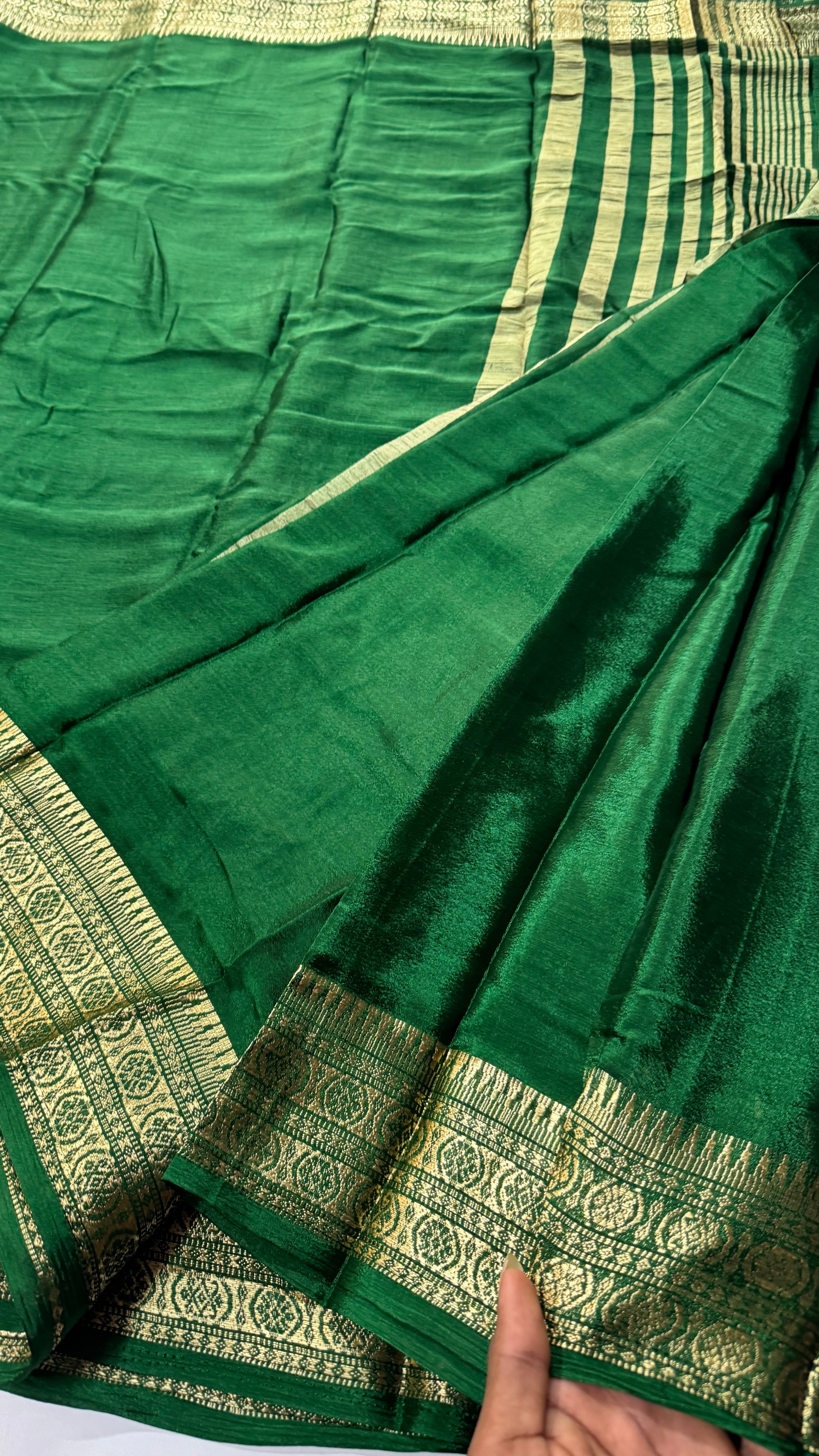 Mysore Crepe Silks with washable comfort