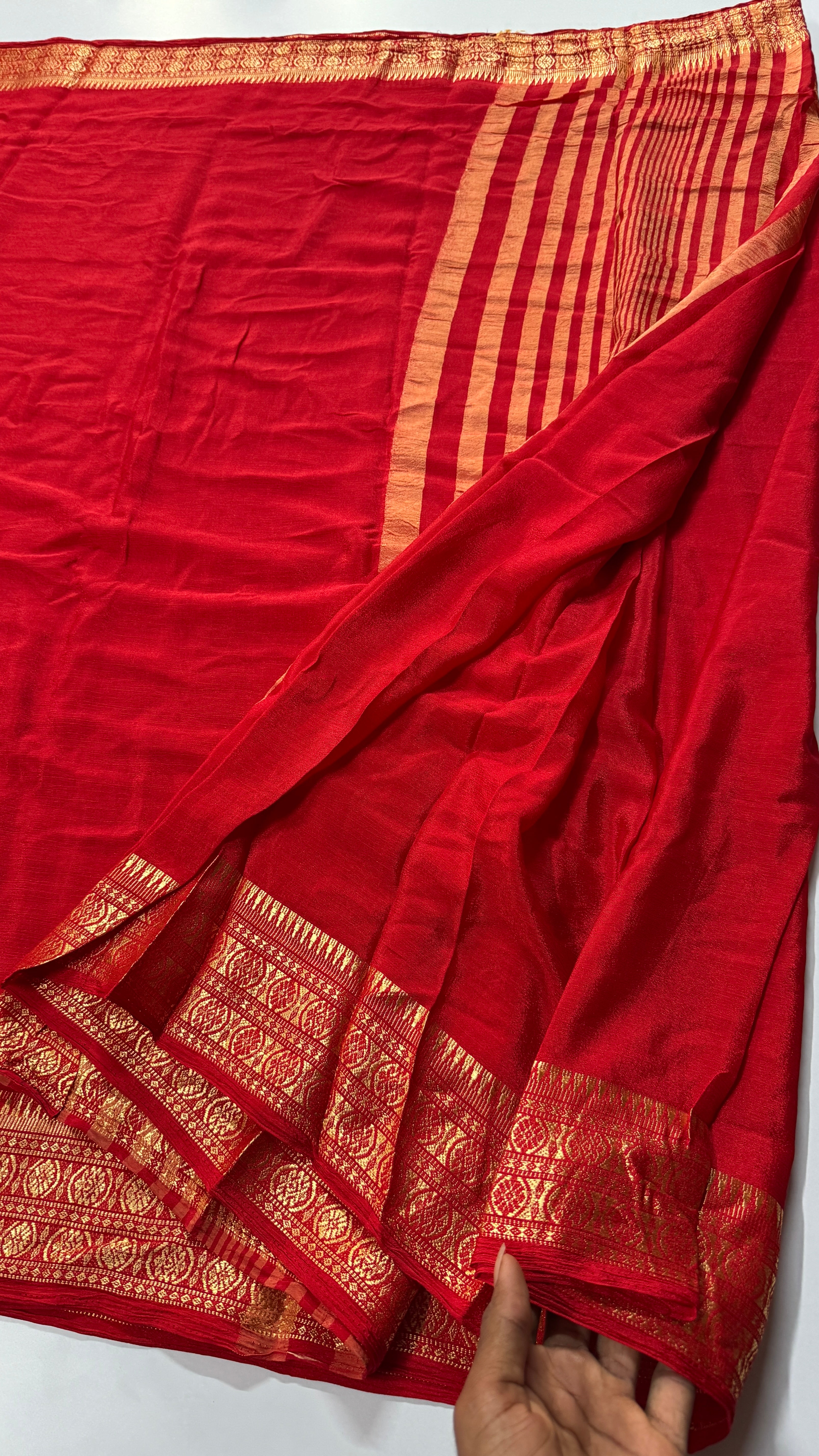 Mysore Crepe Silks with washable comfort