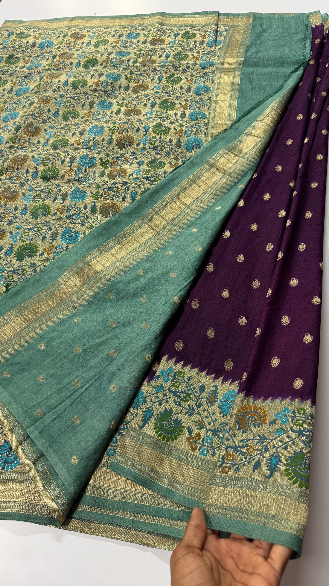 Tussar Paithani beauty-VARAHI091