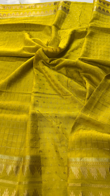 Pure Viscose Temple Border- VARAHI020