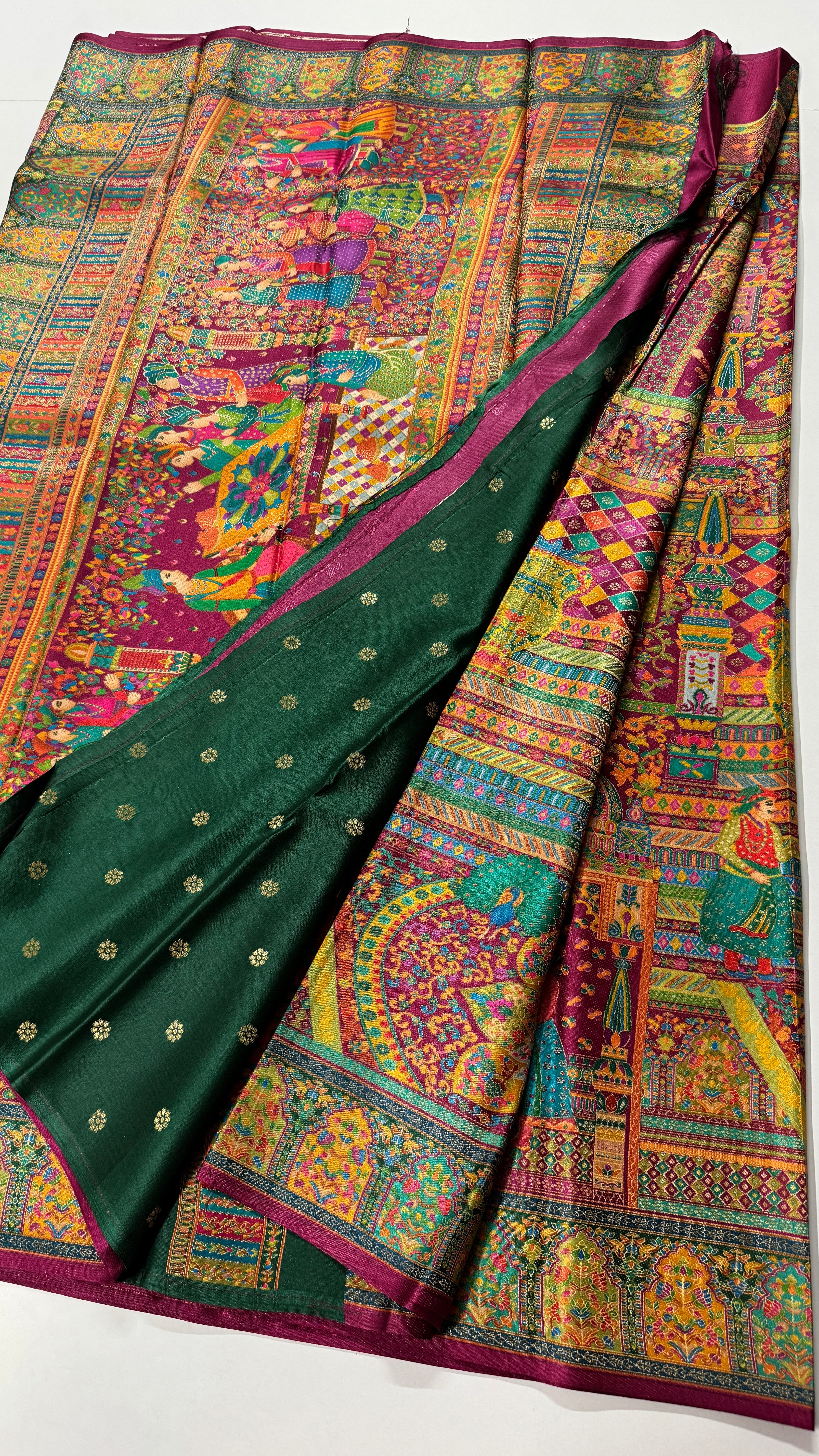 Pure Pashmina Georgette Viscose- VARAHI046
