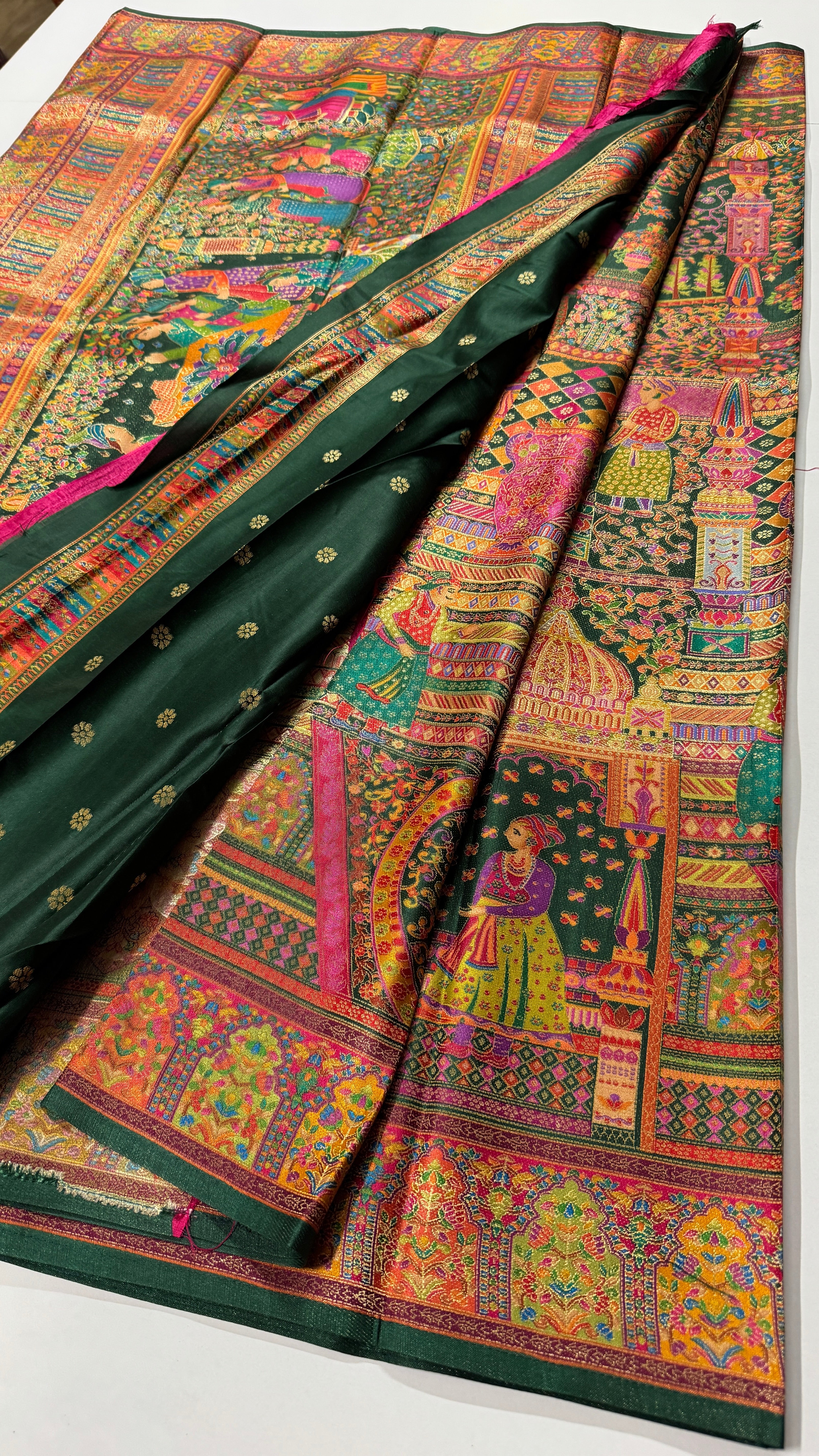 Pure Pashmina Georgette Viscose- VARAHI046