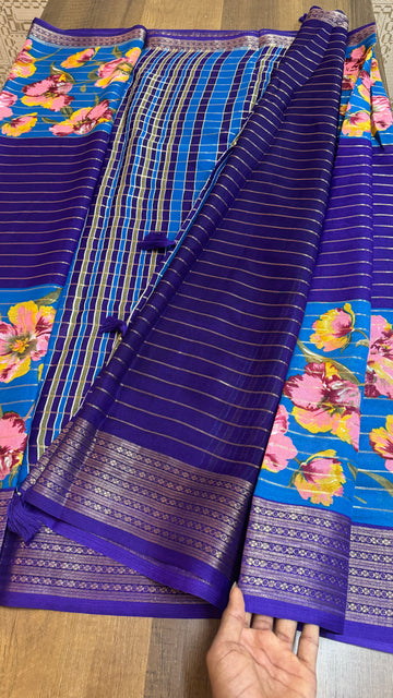 Georgette Floral Saree