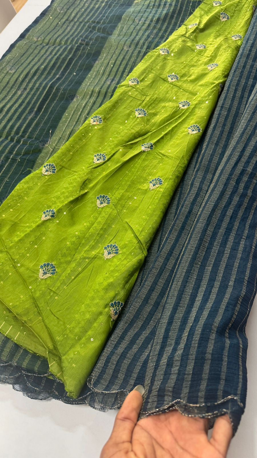 Tissue Saree – Elegant Beauty