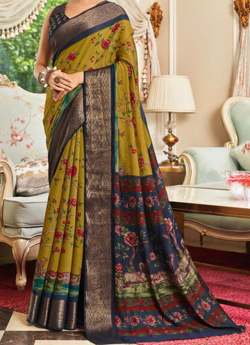 Cotton Kalamkari beauty